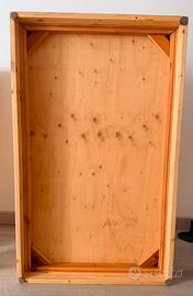 Letto in legno montessori