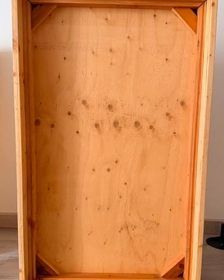 Letto in legno montessori
