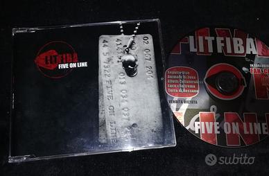 Litfiba five on line cd 