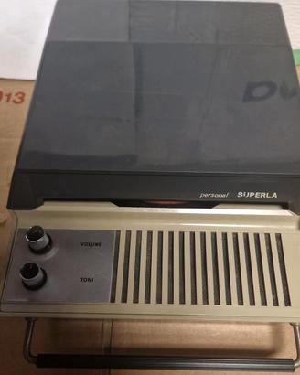 Mangiadischi vintage Superla Personal
