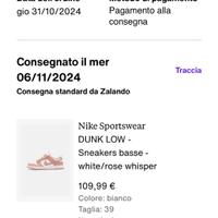 Nike Dunk rosa