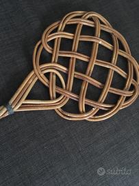 Battipanni in vimini intrecciato