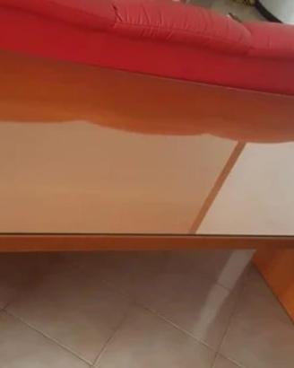 Scrivania in rovere