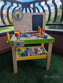 Tavolo da lavoro gioco in legno