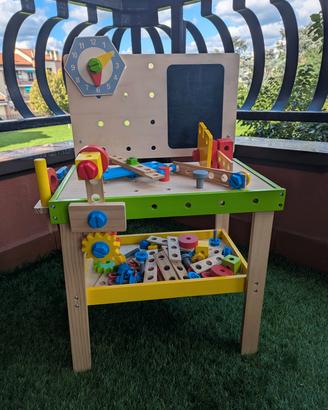 Tavolo da lavoro gioco in legno
