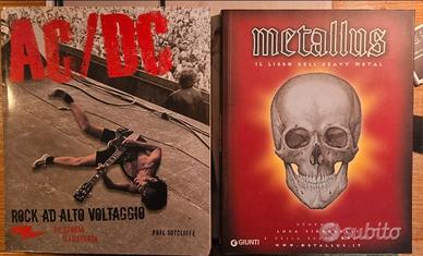 6 libri PINK FLOYD , DOORS, AC-DC , U2 E METAL