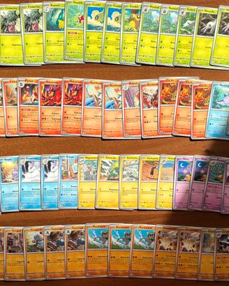 Pokemon Megaevoluzioni Lotto Comuni,Holo, Reverse