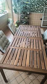 Tavolo e Sedie da giardino