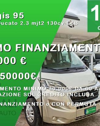 CAMPER CI DUCATO MANSARDATO 6 POSTI DINETTE GARAGE