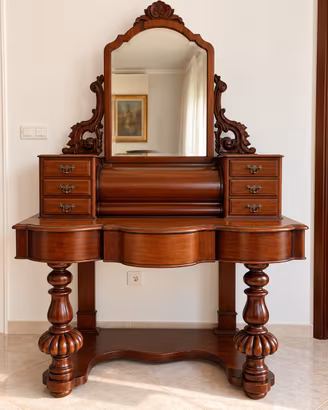 toilette d epoca dell’Ottocento CON zampe leone