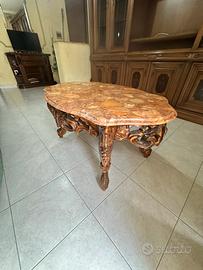 Tavolino da soggiorno in marmo