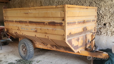 Carrello metalmec menfi 70 quintali per uva ecc