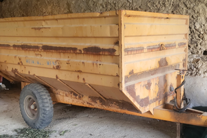 Carrello metalmec menfi 70 quintali per uva ecc