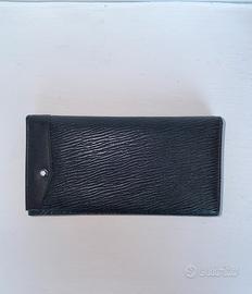 Portafoglio Montblanc uomo in pelle nera