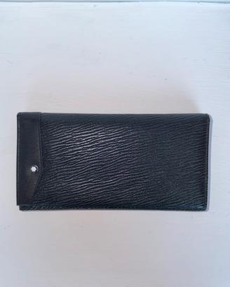 Portafoglio Montblanc uomo in pelle nera