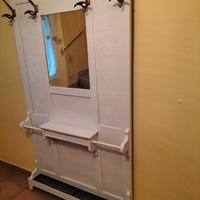 appendiabito  liberty in legno laccato 