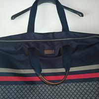 Borsa Gucci in nylon blu