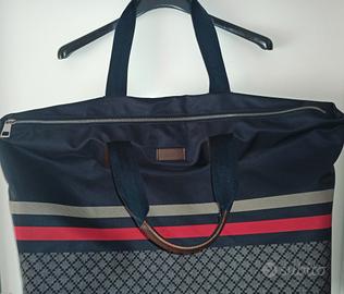 Borsa Gucci in nylon blu