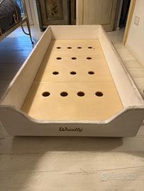 Lettino Montessori con materasso
