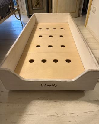 Lettino Montessori con materasso