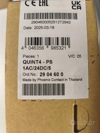Alimentatore 24 V DC / 5 A Phoenix Contact