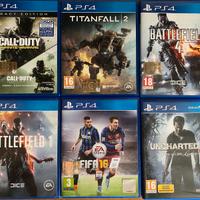 Set di giochi per Playstation 4