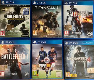 Set di giochi per Playstation 4