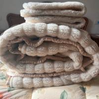 Coperta matrimoniale lana merino