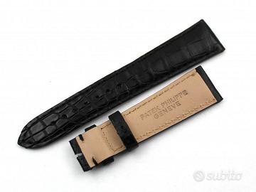 Cinturino Patek Philippe 20/16mm Alligatore Nero