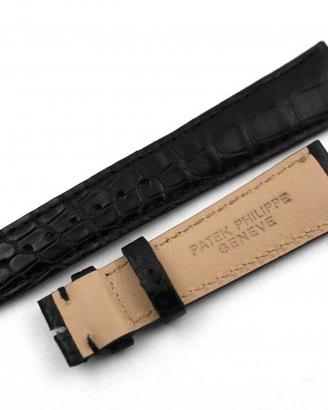 Cinturino Patek Philippe 20/16mm Alligatore Nero