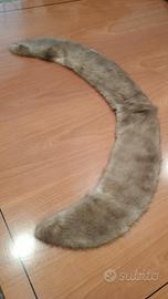 colli in vero visone e volpe e cappello in visone