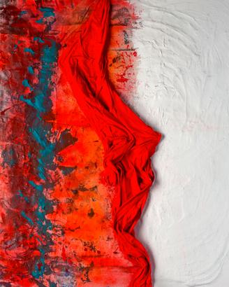 Quadro in acrilico su tela con telaio