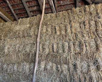 Fieno e paglia in ballette