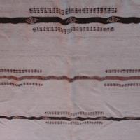 Tappeto rustico artigianale in lana 250x130