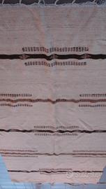 Tappeto rustico artigianale in lana 250x130