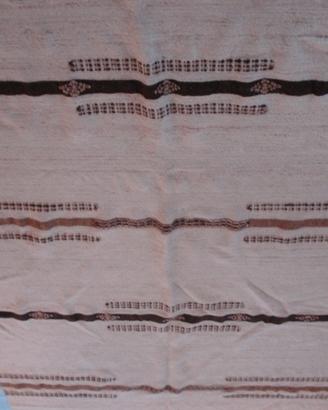 Tappeto rustico artigianale in lana 250x130