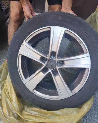 cerchi in lega mak + gomme invernali