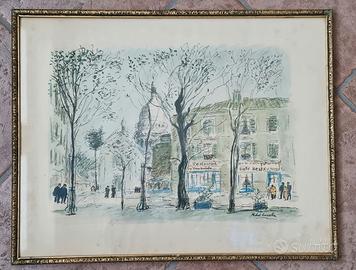 
4 litografie Michele Cascella