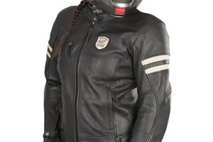 GIACCA PELLE MOTO CAFE' RACER ELEVEIT DONNA MORBID