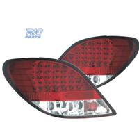 FANALI PER PEUGEOT 207 06-12 LED ROSSO CROMATO