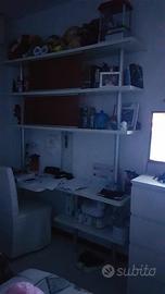 Libreria e scrivania