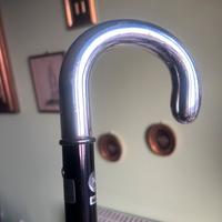 Bastone passeggio argento viola argenti milano