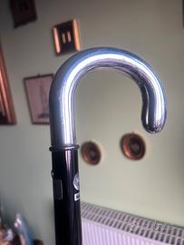 Bastone passeggio argento viola argenti milano