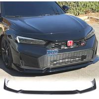 SPOILER LIP ANTERIORE HONDA CIVIC 25-NERO LUCIDO