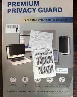 Schermo privacy premium