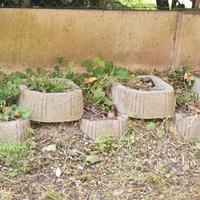 Vasi in cemento da giardino