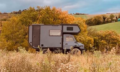 IVECO VM90 4X4 CAMPER MANSARDATO PATENTE C - UNICO