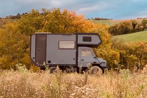 IVECO VM90 4X4 CAMPER MANSARDATO PATENTE C - UNICO