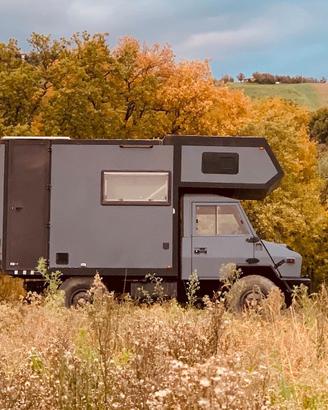 IVECO VM90 4X4 CAMPER MANSARDATO PATENTE C - UNICO