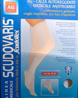 Calze autoreggenti medicali antitrombo